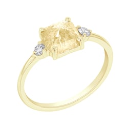 Prsteň so salt and pepper diamantom Anoop