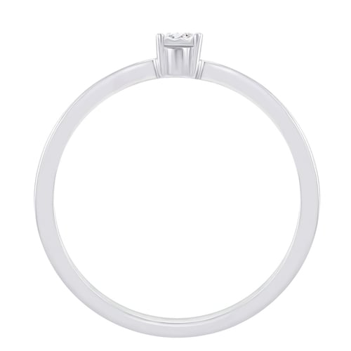 Elegantný zlatý prsteň s diamantom Socorro