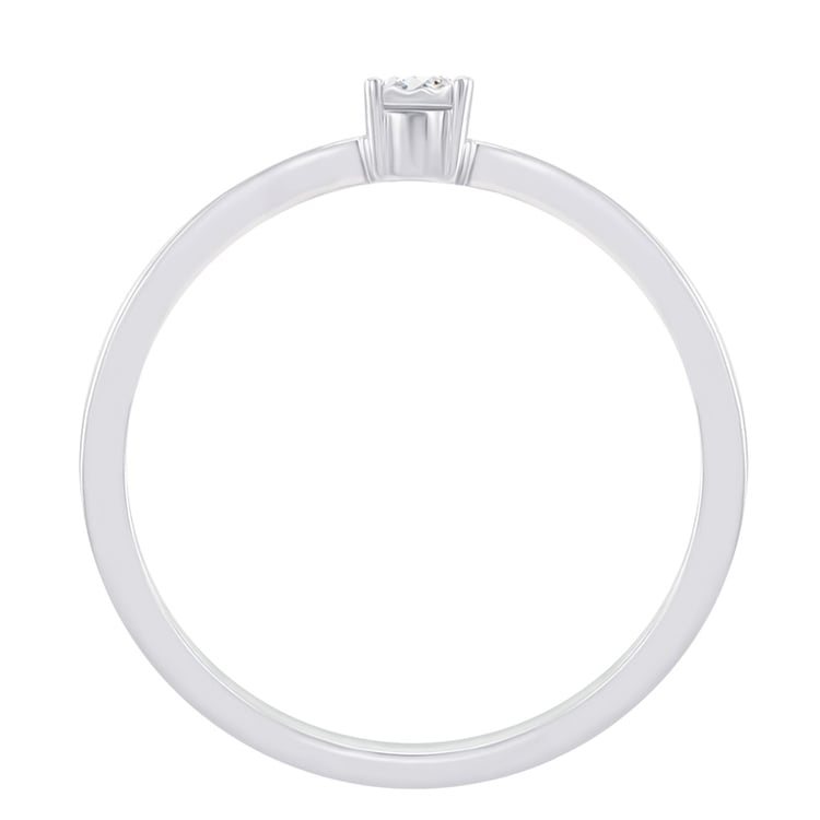 Elegantný zlatý prsteň s diamantom Socorro 43626