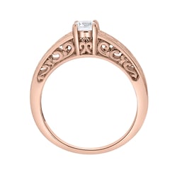 Vintage zásnubný prsteň s lab-grown diamantom Daniew