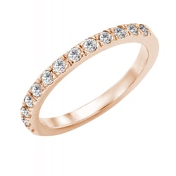 Eternity prsteň s 2mm diamantmi Vlasme