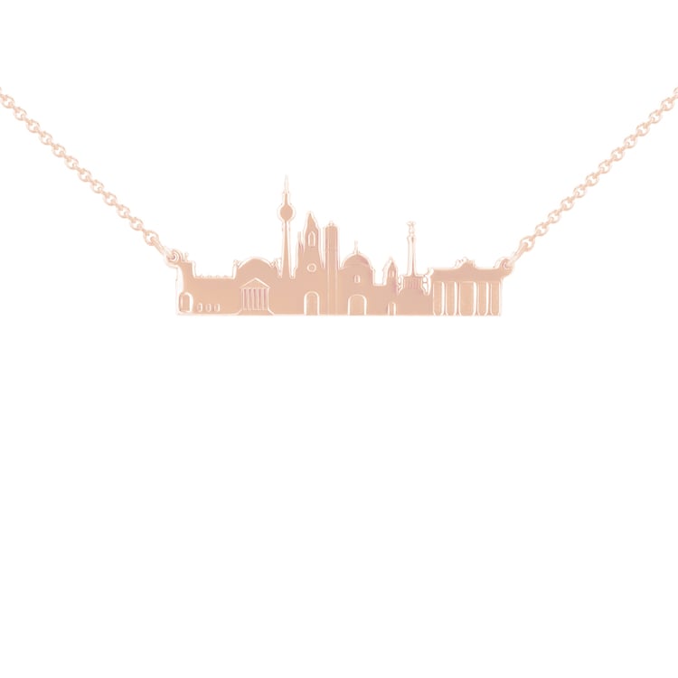 Zlatý či platinový náhrdelník mesta Berlín 113765