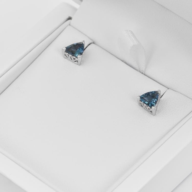 Náušnice s topásmi 38413