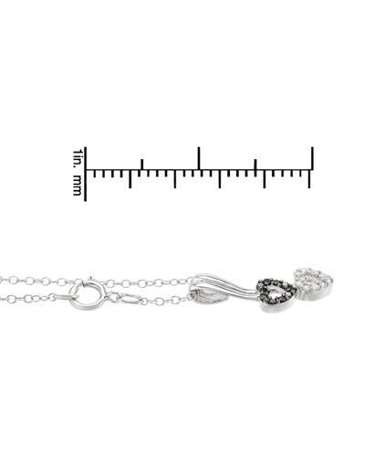 Diamantový náhrdelník srdcia 1083