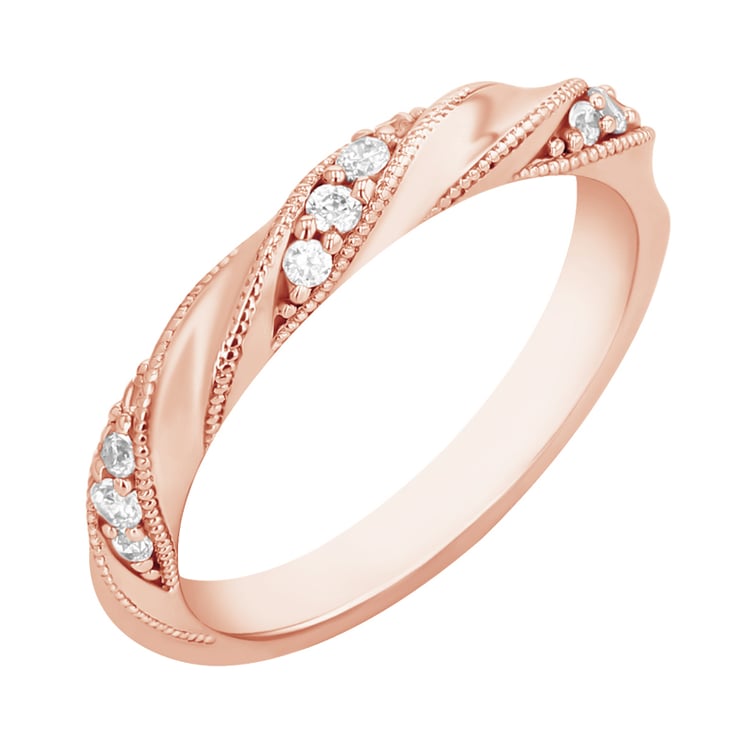 Prepletaný prsteň s lab-grown diamantmi Alister 112734