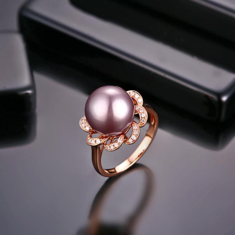 Perlový prsteň 13175