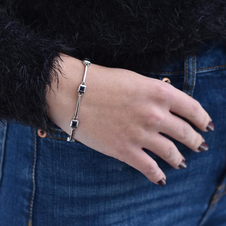 Zafírový náramok Axely 10143