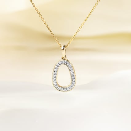 Zlatý prívesok s diamantmi Evie