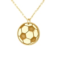 Prívesok lopta s gravírom vašej voľby Football