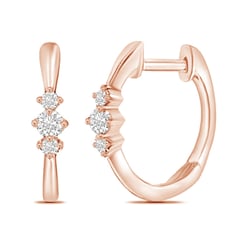 Krúžky s oslnivými diamantmi Ciro