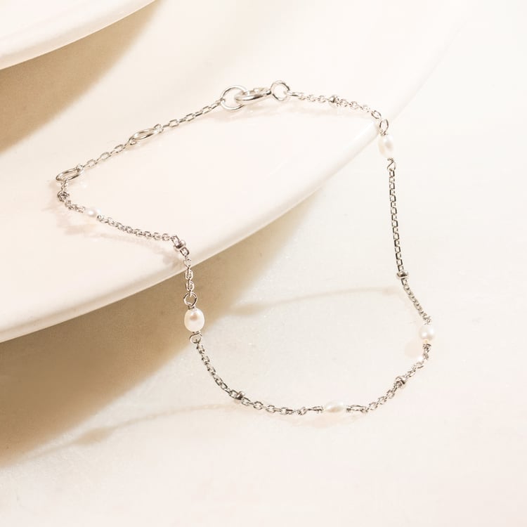 Strieborný náramok s perlami Giuletta 164611