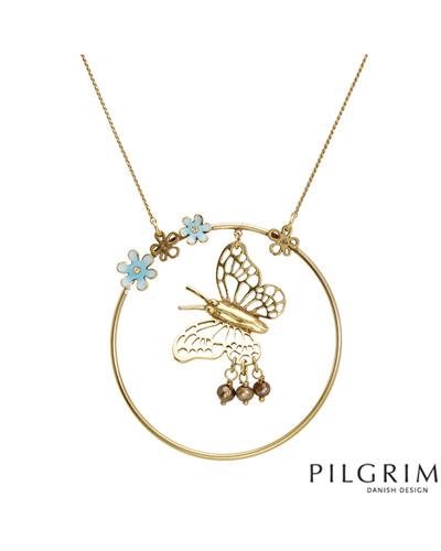 Náhrdelník s motýľom