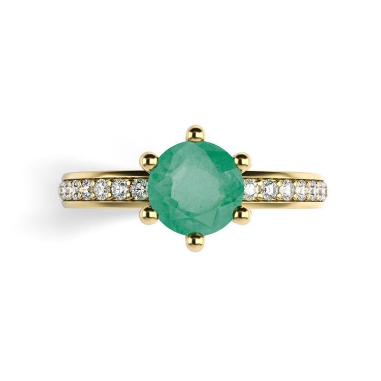 Zásnubný zlatý prsteň 17696