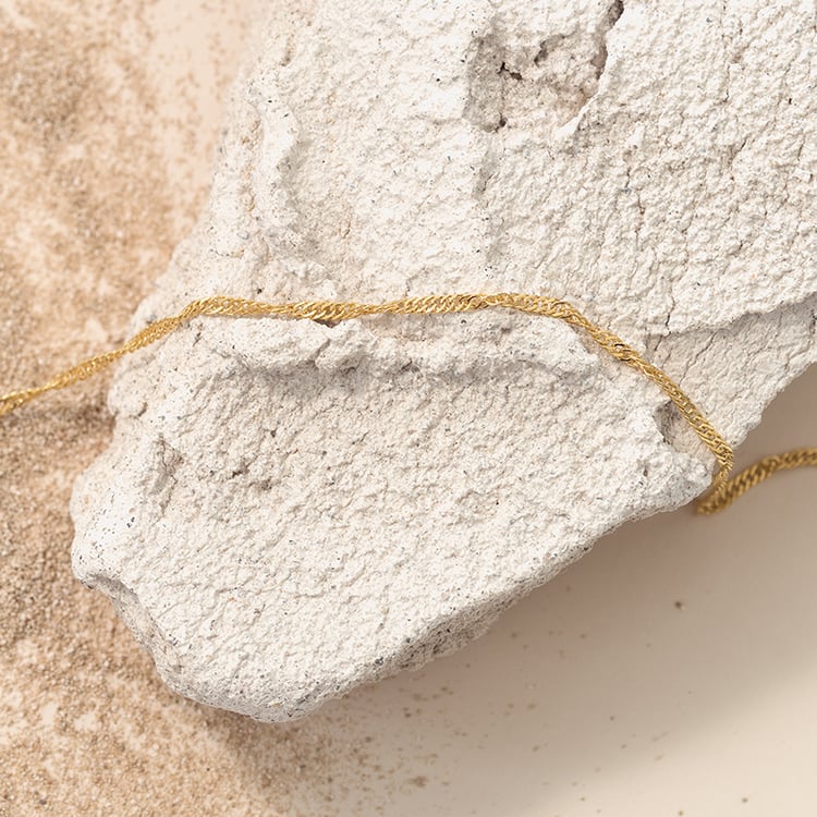 Singapur retiazka 42 cm zo striebra 124448