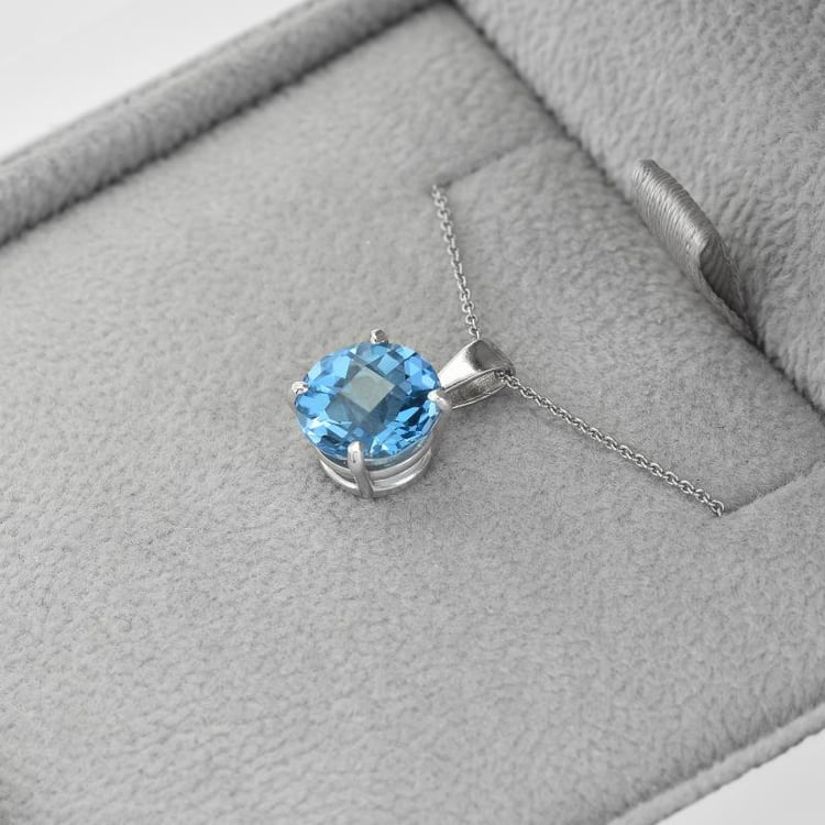 Zlatý topásový náhrdelník 38897