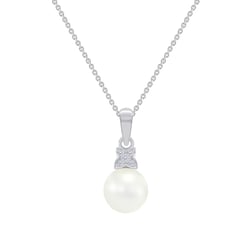 Perlový prívesok s diamantmi Laceen