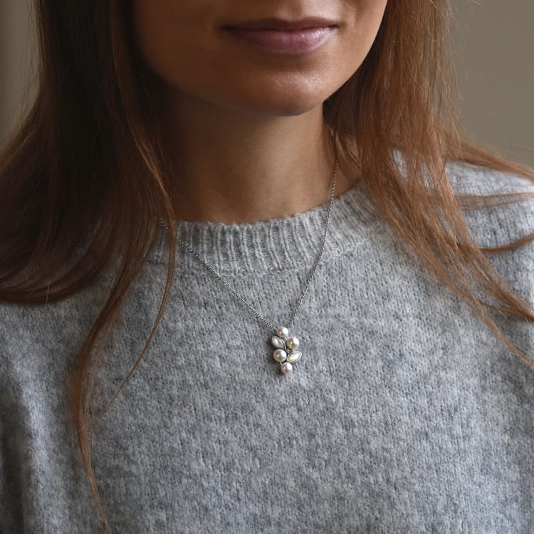 Jemný strieborný náhrdelník 50800