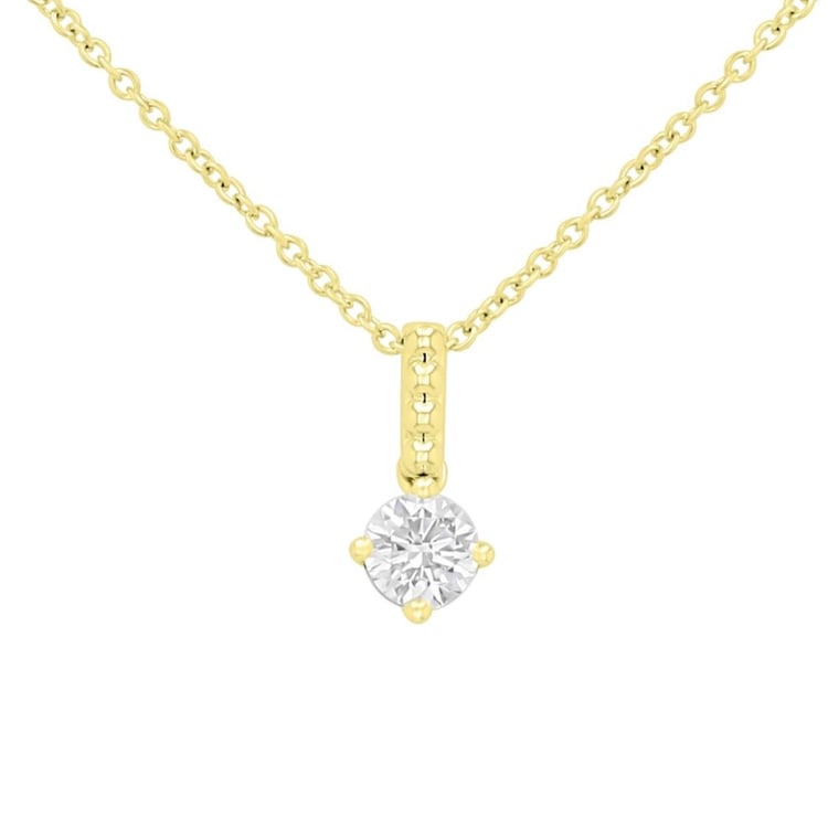 Romantický prívesok s lab-grown diamantom Nancy 171335