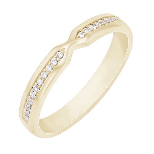 Eternity prsteň s lab-grown diamantmi Musa
