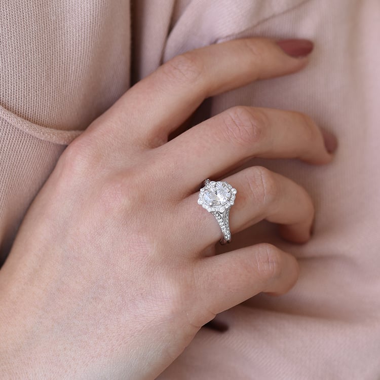 Zásnubný prsteň 60947