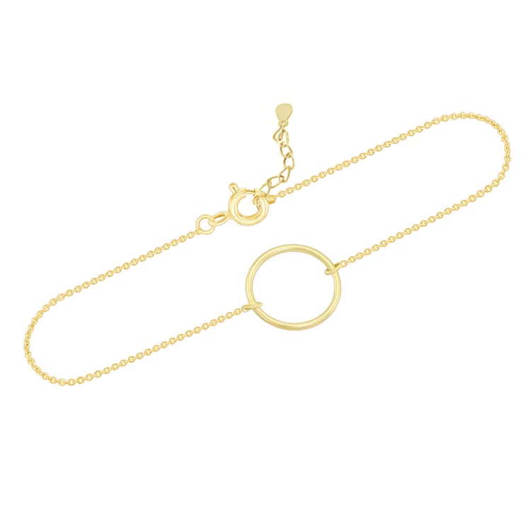 Strieborný minimalistický náramok Karma 104921