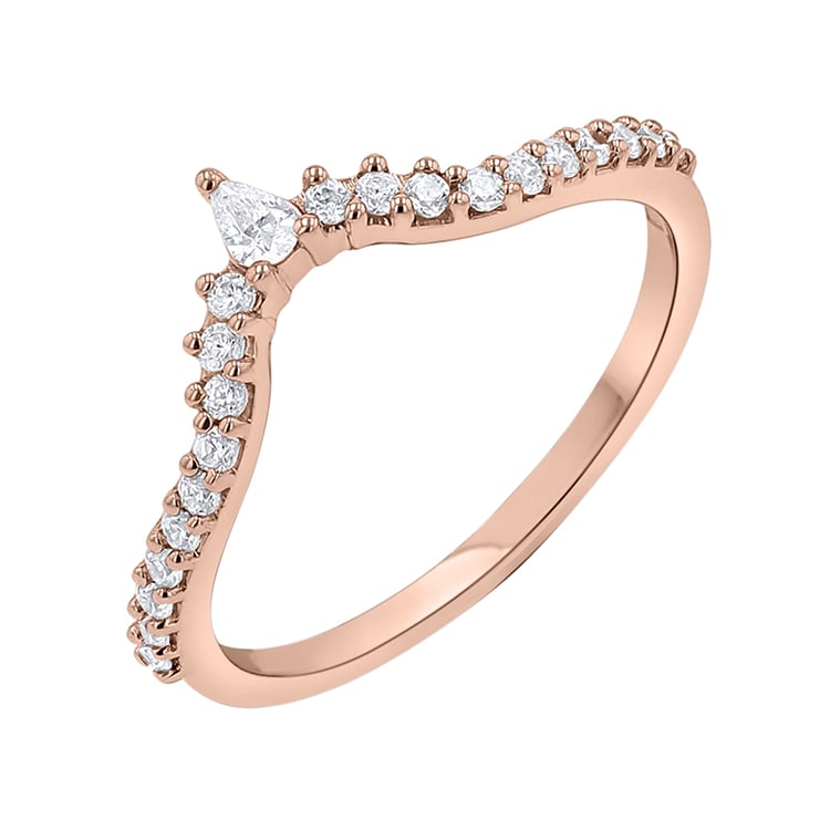 Vykrojený eternity prsteň s diamantmi Ferb 141950