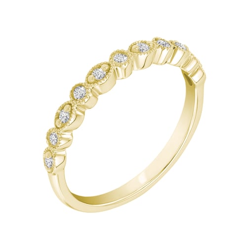 Eternity prsteň s lab-grown diamantmi a pánsky komfortný prsteň Chikita