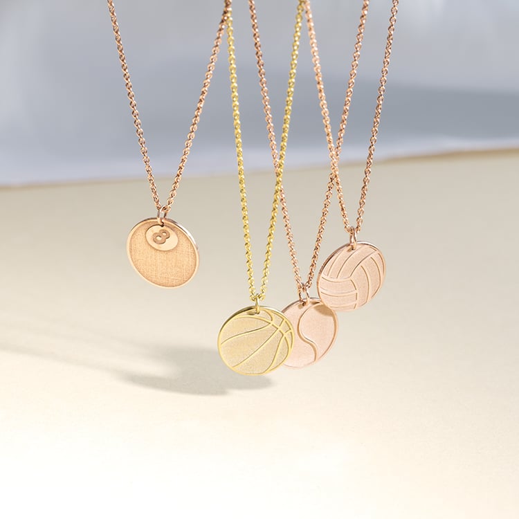 Prívesok lopta s gravírom vašej voľby Tennis 123251