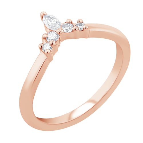 Set prsteňov s achátom a diamantmi Celeste
