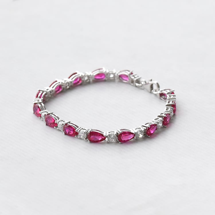 Náramok s rubínmi 74117