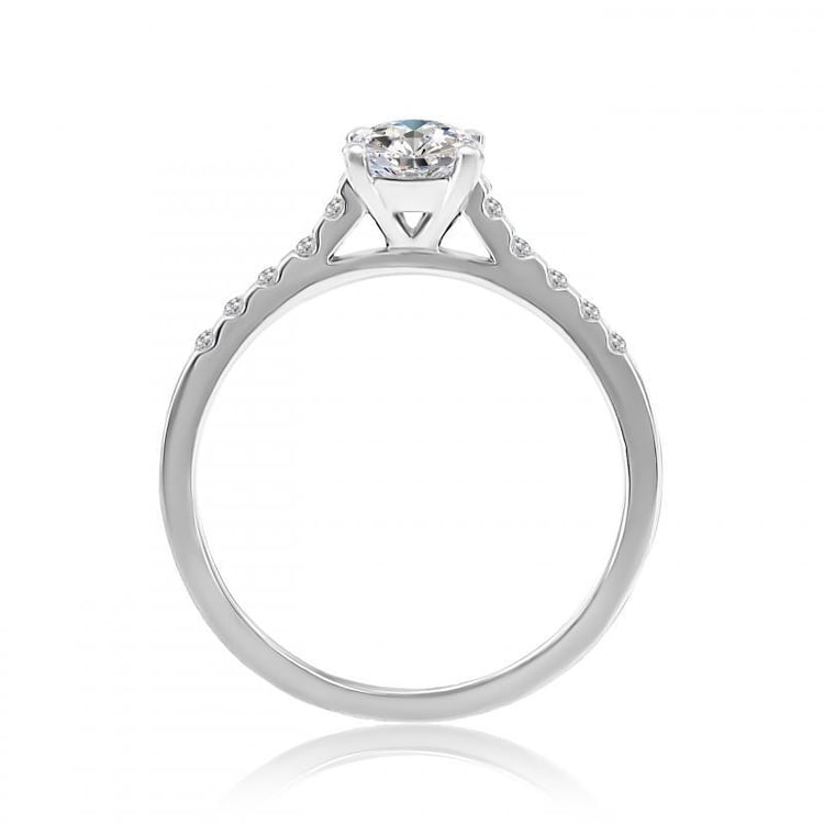 Prsteň z platiny Tate 17858