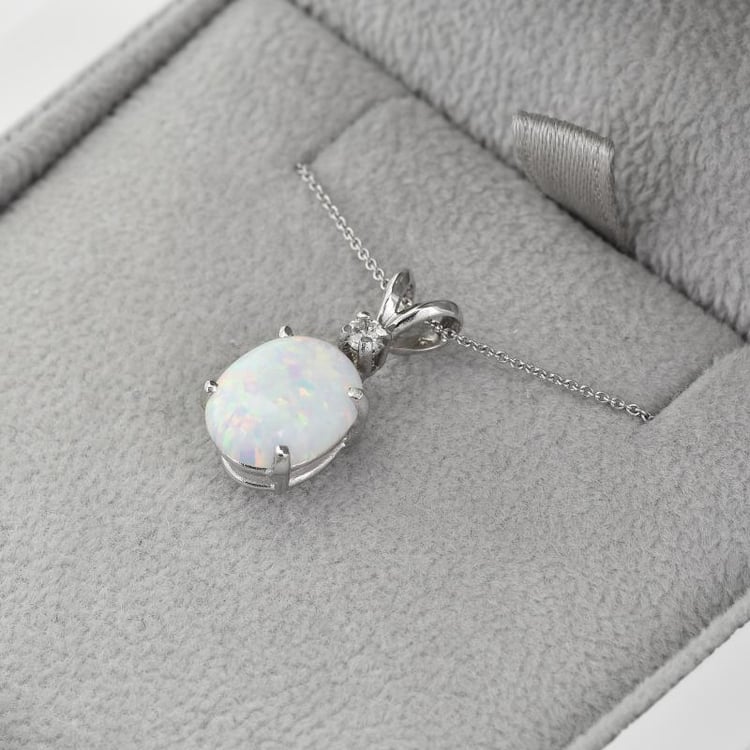 Opálový zlatý náhrdelník 38899