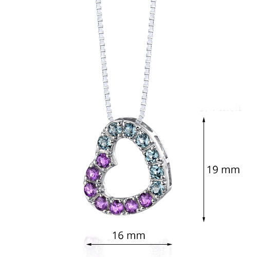 Náhrdelník s topásmi Elidee 7194