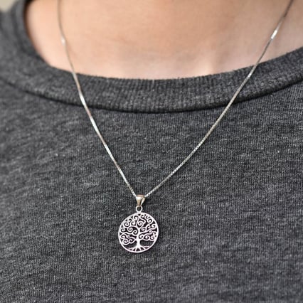 Strieborný prívesok v tvare stromu života Larte