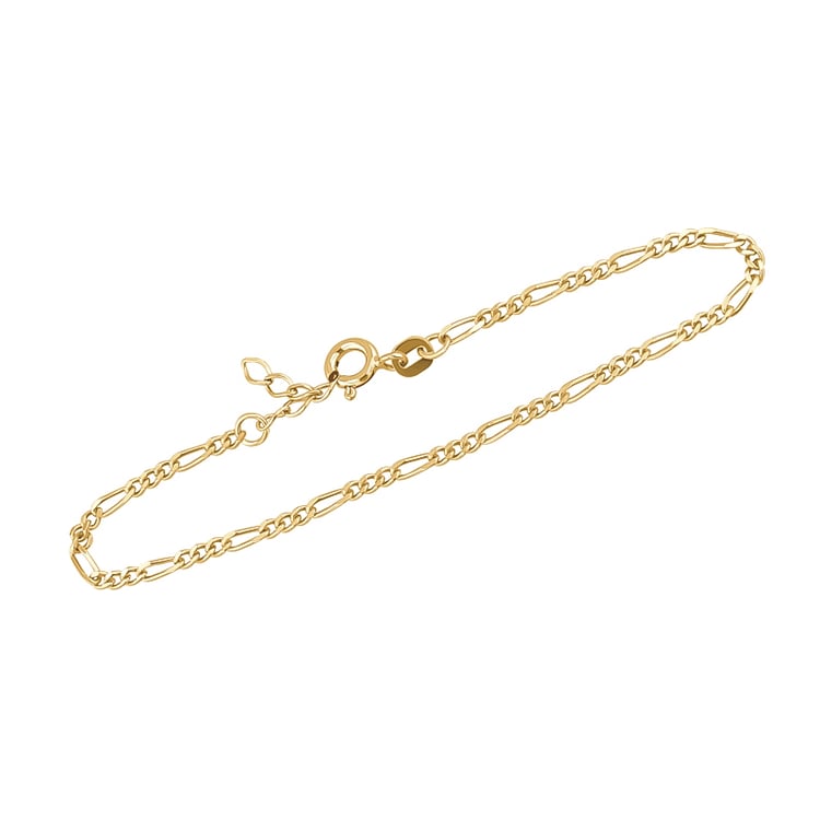 Figaro náramok 21 cm zo striebra 124334