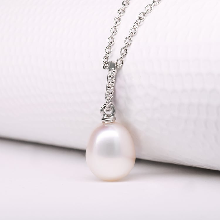 Zlatá perlová kolekcia s diamantmi Elzaida 116619