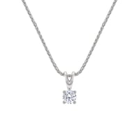 Platinový prívesok s diamantom Briar