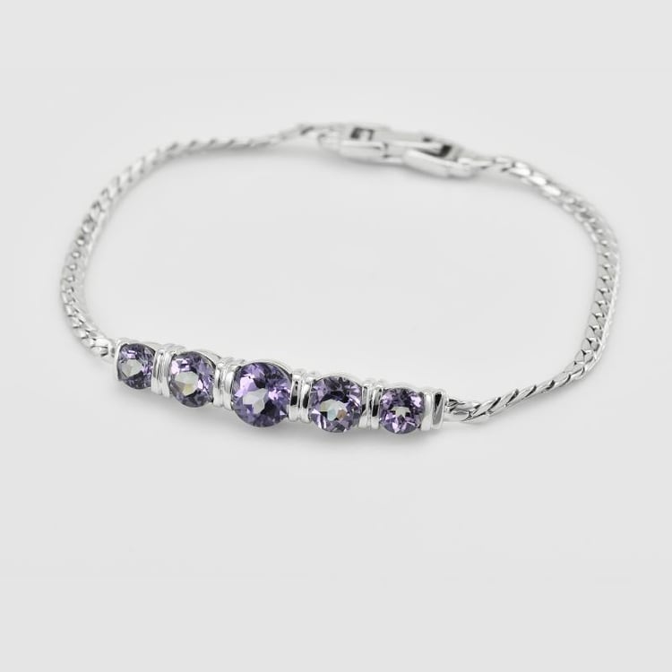 Náramok zo striebra 38363