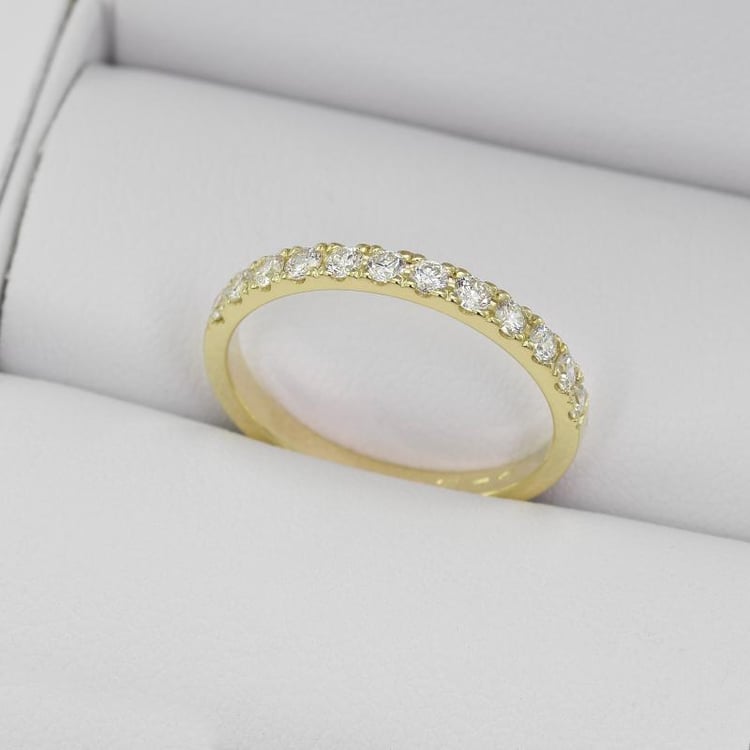 Prsteň s diamantmi 25634