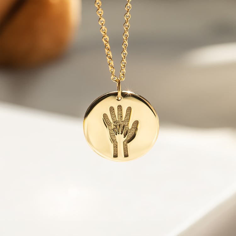 Prívesok s gravírom rúk Goff 138181