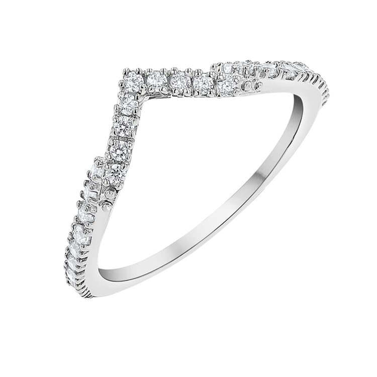 Vykrojený eternity prsteň s lab-grown diamantmi Cathal 141808