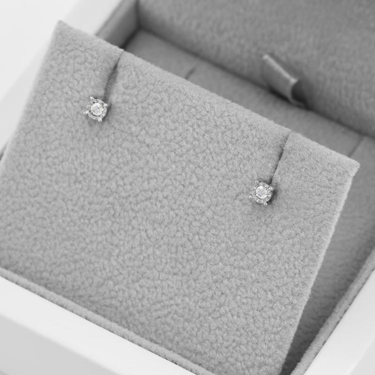 Diamantové náušnice 50524