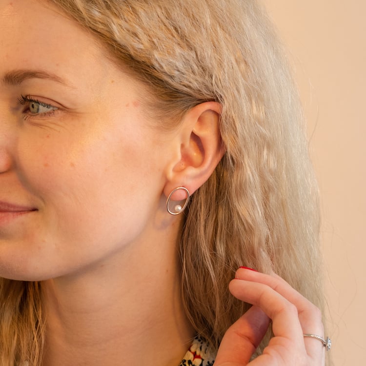 Pozlatený set perlových šperkov Weir 101264