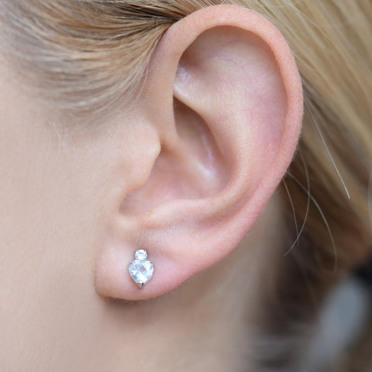 Náušnice srdiečka 22606