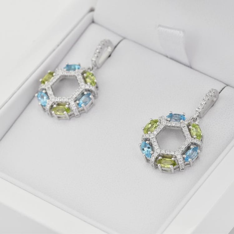 Náušnice zo striebra 27129