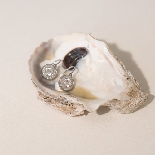 Set šperkov s moissanitmi a diamantmi Bain