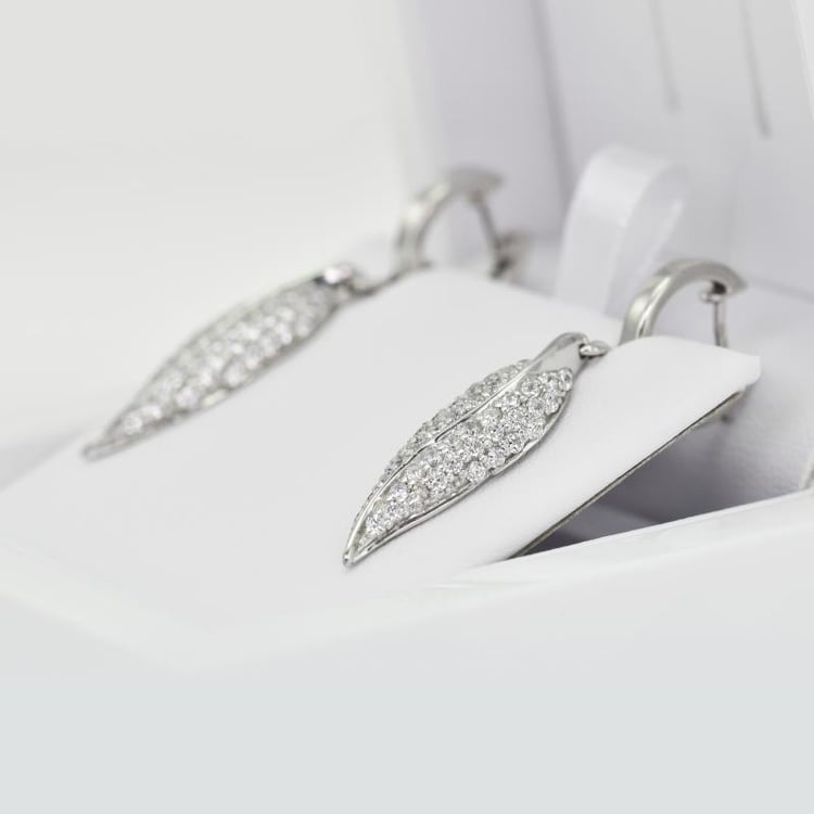 Zirkónové náušnice 14373