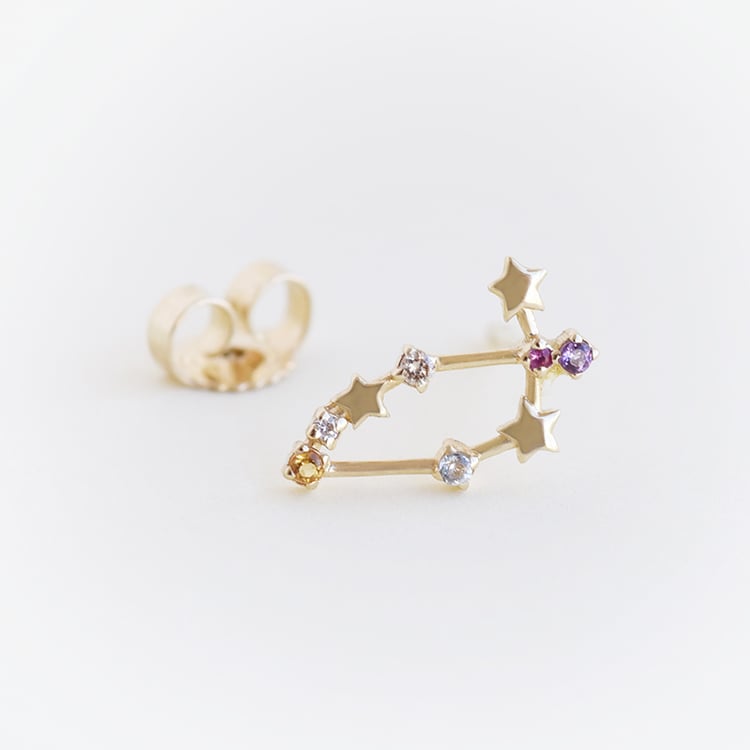 Zlatá náušnica 95347