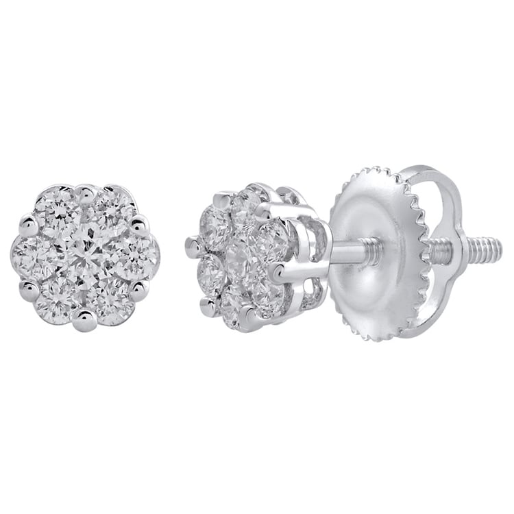 Diamantové kvietočky zo zlata Ilga