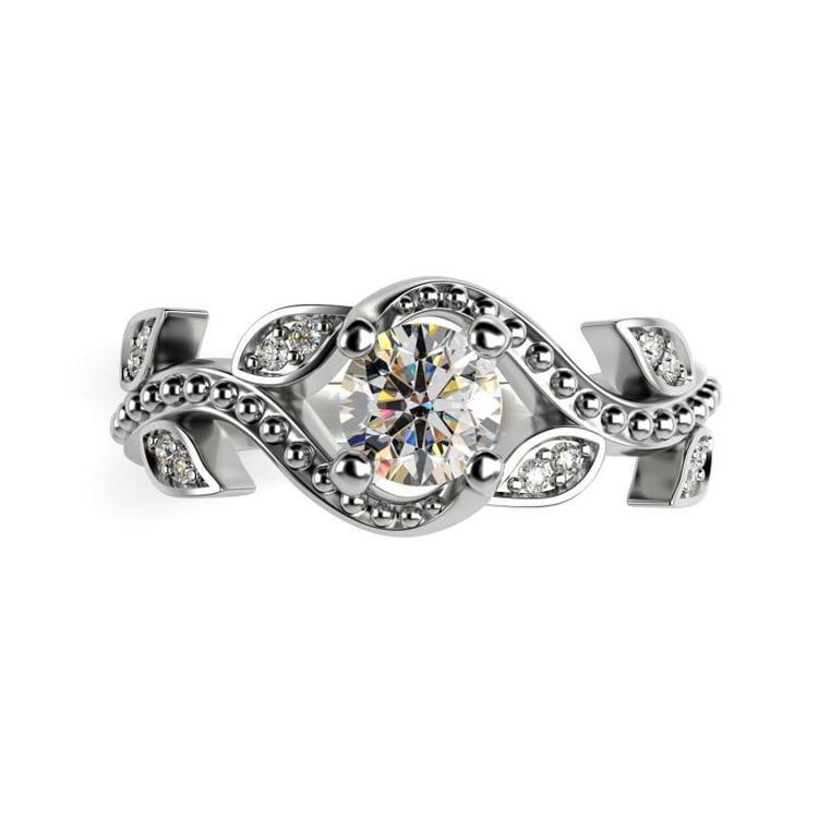 Prsteň s certifikovaným diamantom 23932